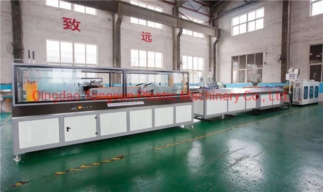 WPC Door Window Wall Pergola Fence Rail Chair Decking WPC Making Machine