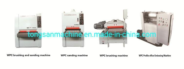 Good Quality PP PE PVC Wall Panel Extruder WPC Decking Making Machine