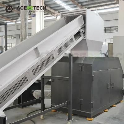 Aceretech High Quality Waste Tyre Pet Bottle Pipe Recycling Grinder Crusher Machine Plant