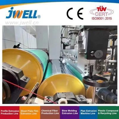 Jwell Pet PLA PC PMMA ABS GPPS HIPS PP PE PVC Pbat Sheet/Plate/Board Extrusion ...