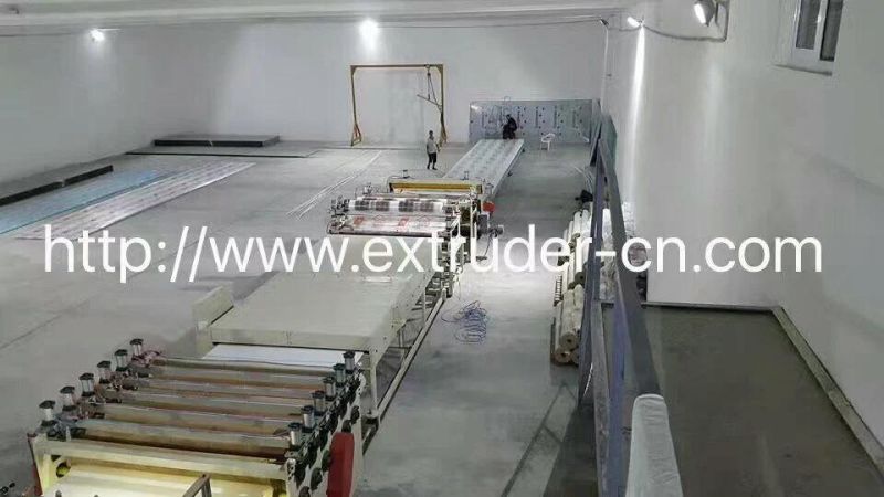 PC Polycarbonate Hollow Grid Sheet Making Machine