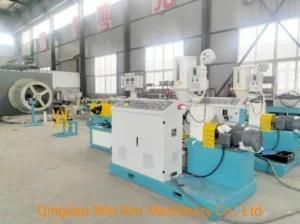 Cable Protection Pipe Making Machine / Corrugated Optic Duct Extrusion Line