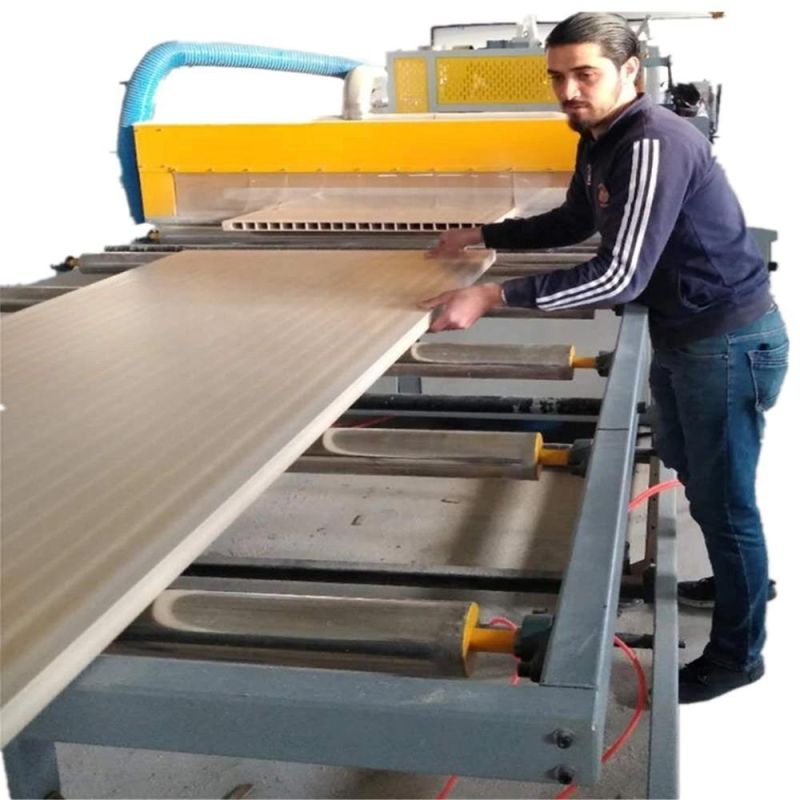 WPC Wood Plastic Composite PVC Door Panel Plastic Extruder Extrusion Making Machine