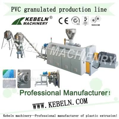 PVC Granulated Production Line, Pellet Machine