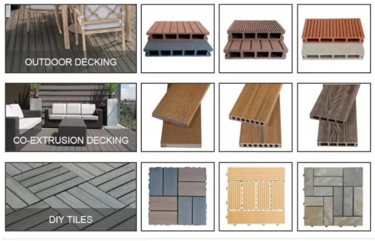 Good Quality PP PE PVC Wall Panel Extruder WPC Decking Making Machine