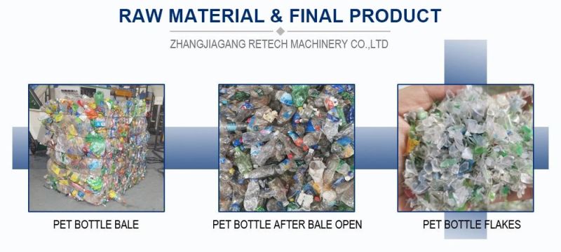 Good Quality Waste Recycling Plastic Pet Bottle Grinding Washing Machine