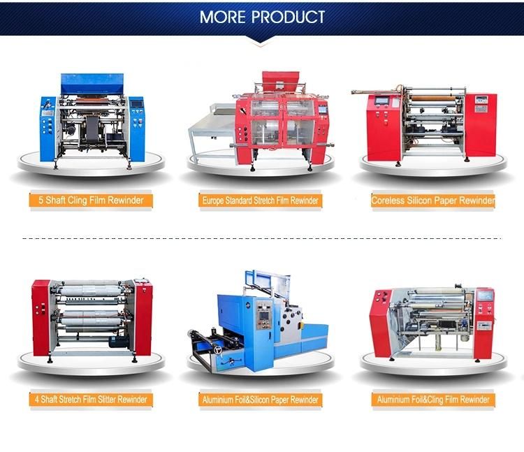 Good Sale 2 Shaft Bakery Paper Foil Paper Rewinder