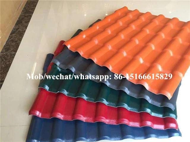 High Quality PVC Roofing Corrugated Boardproduction Line / Glazed Roof Tile Making Machine/Extrusion Machine