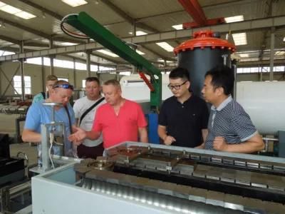 Continuous Filling Puf Foaming Pert Flexible Insulation Pipe Extruder Machinery for ...