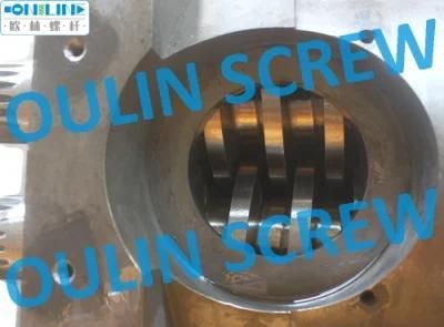 Kmd60/125 Twin Conical Screw and Barrel for PVC Pipe Extrusion