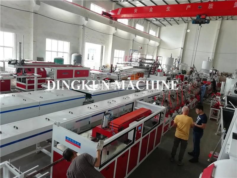 PVC High Pressure Fiber Reinforced Hose Machine Line