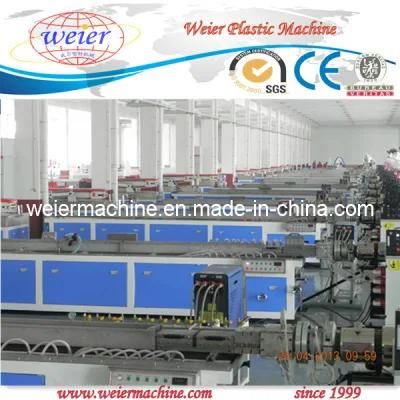 WPC Machinery Sj-65/132 Twin Screw Extruder 200kg/H