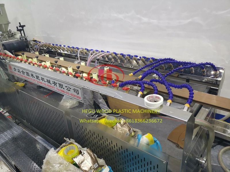 Qingdao Hegu WPC Composite Decking Extruder Machine