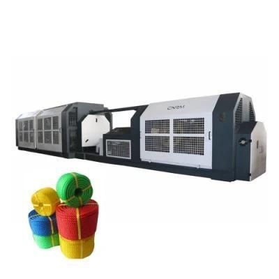 Cnrm PP Nylon Plastic Yarn Rope Cord Twisting Making Machine From Filament to 3 Strand ...