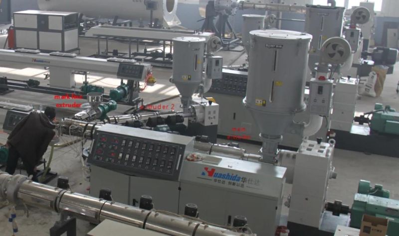 High Efficient Plastic Pipe Machine HDPE Pipe Extruder