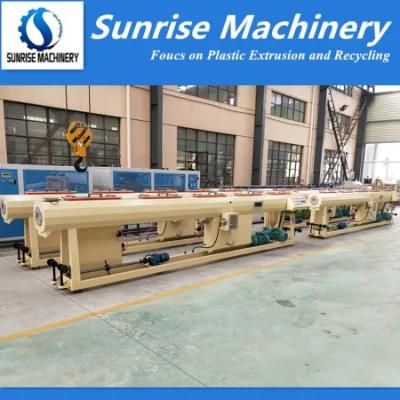 HDPE Pipe Production Line Plastic PE Water Hose Extrusion Line