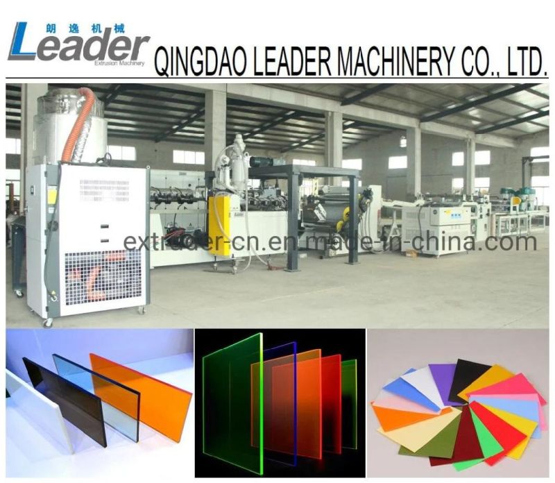 High Impact Reistance PMMA Plastic Acrylic Sheet Production Line
