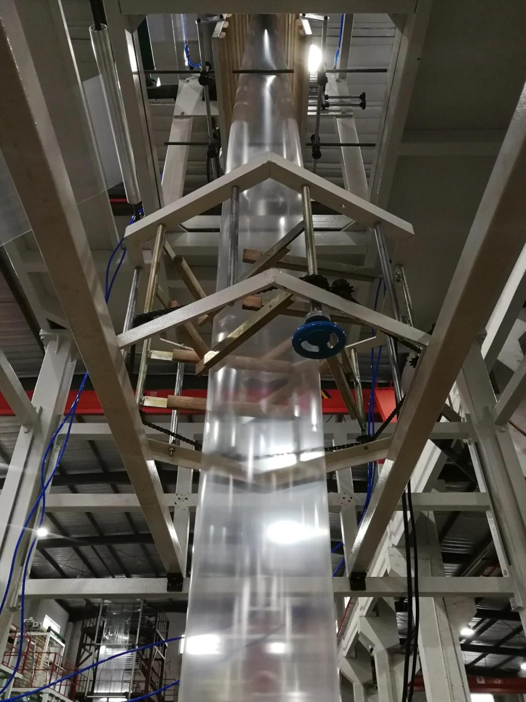 ABA Three Layers Co-Extrusion Film Blowing Machine