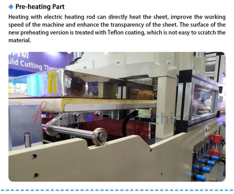 Full-Automatic Plastic Lid Thermoforming Machine