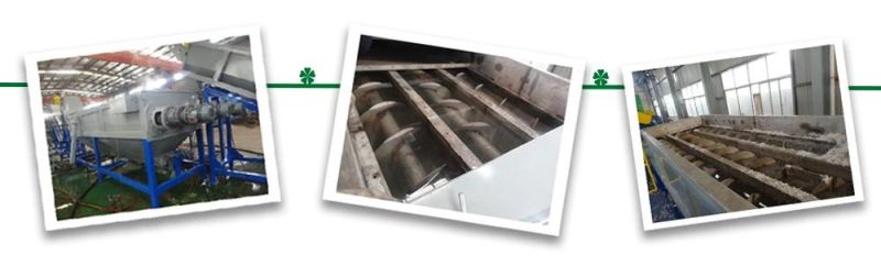 CE Standard Plastic HDPE Bottle Recycling Plant Washing Machine