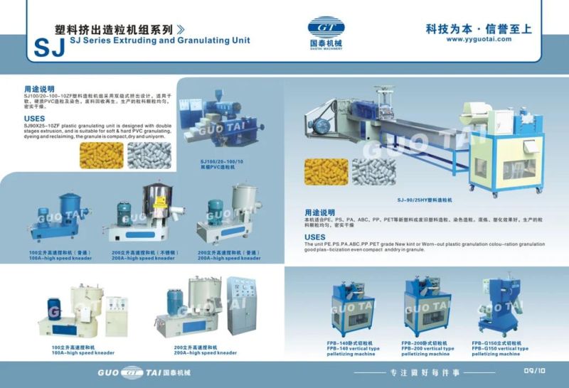 PP PE Recycling Granulator Machine Price