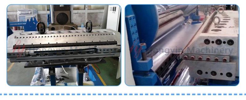 Plastic Film Thickness 0.2-2.5mm of Plastic Sheet Extruder
