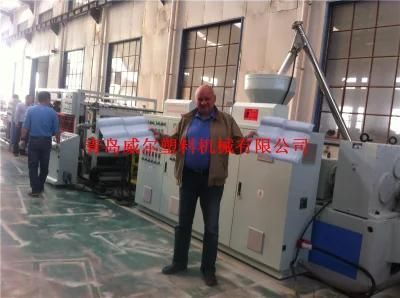 PVC Synthetic Resin Roof Tile Making Machine