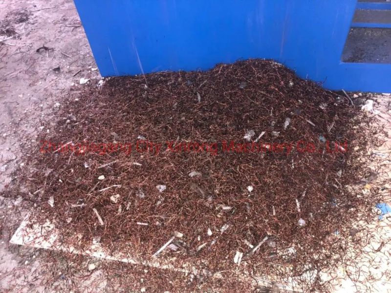 Waste Copper Recycling Machine/Shredder Machine/Copper Wires/Aluminium Wires Shredder