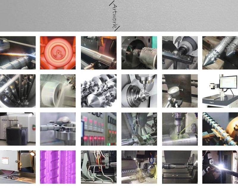 Mitsubishi Injection Molding Machine Spare Parts Screw & Barrel Assembly