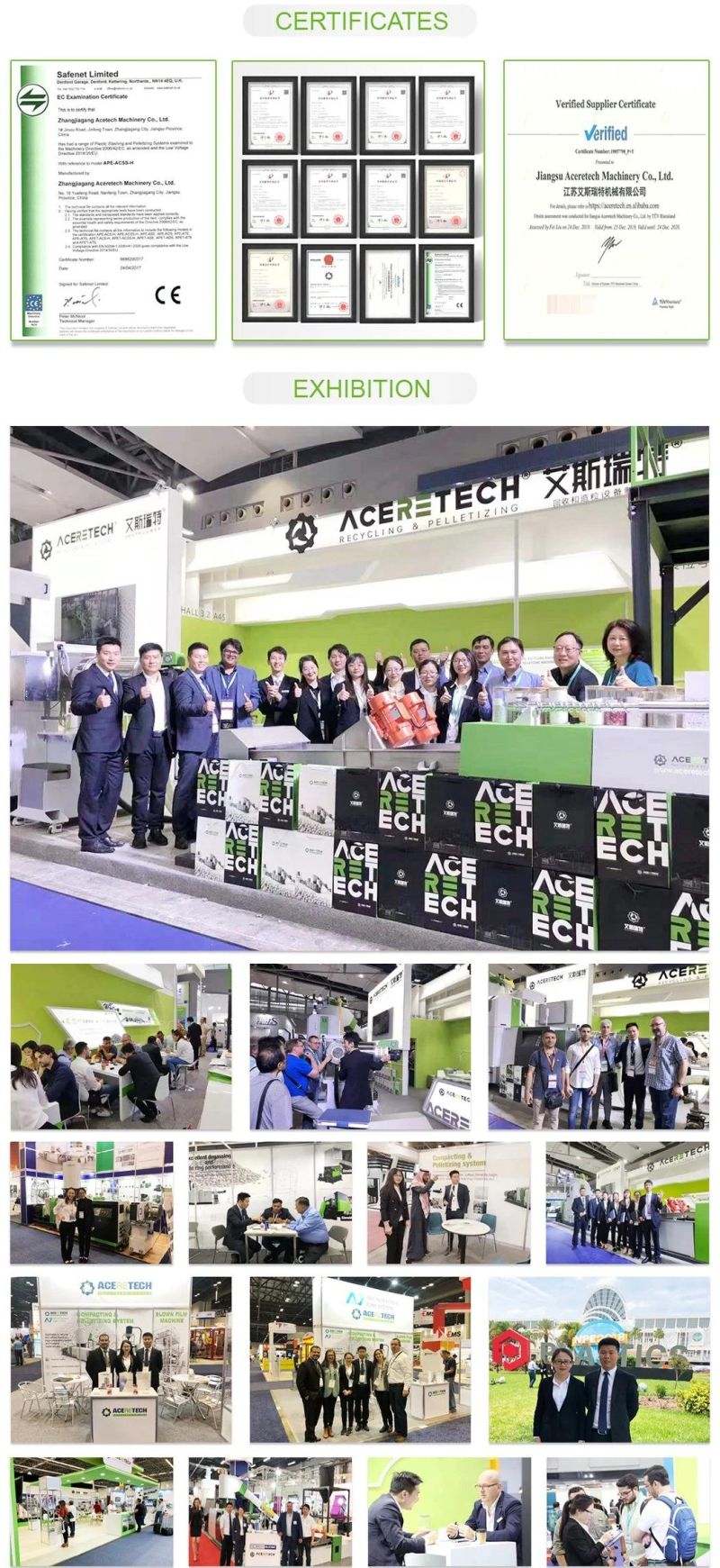 CE ISO Certificates Cm-Ab65 PLA HDPE Durable Plastic Film Blowing Machinery