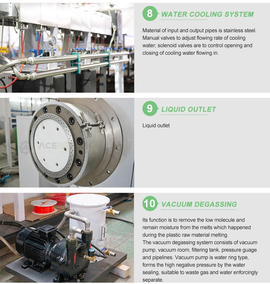 Aceretech Mini Granulator for Plastic Granules Making Process