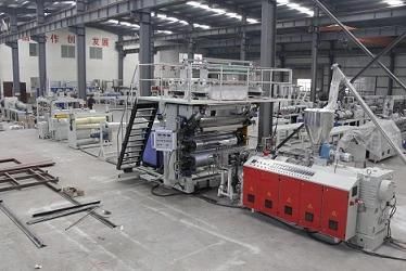 PVC Imitation Marble Foaming Sheet Extrusion Production Line