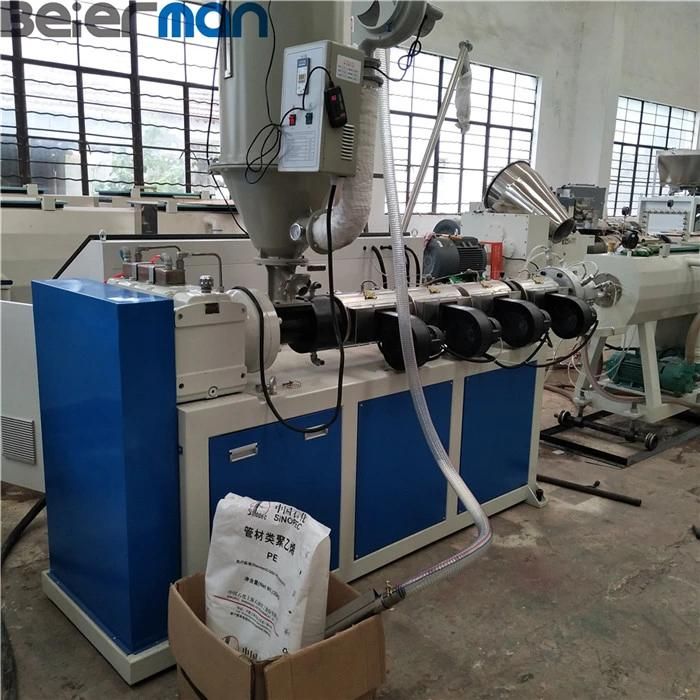 DN20 DN25 DN32 Customized PE HDPE Water Supply/Sewage Sj65 Sj25 Single Screw Extruding Production Line PE80 PE100 Raw Material