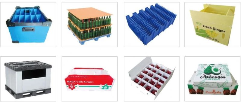PP PE Polypropylene Hollow Corrugated Sheet Board Production Line/Plastic Fluted Grid Sheet Line