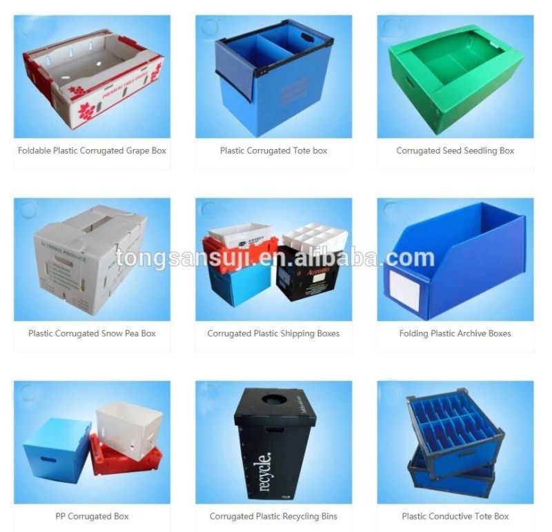 PP PE PC Hollow Corrugated Sheet Making Machine Made in China