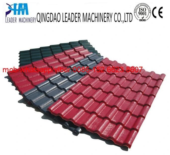 PVC+PMMA/Asa Glazed Tiles Extrusion Line /Glazed Tile Line