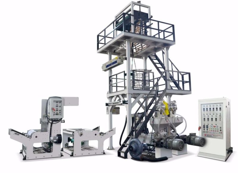 Taiwan High-Speed PE ABA Three Layer 1600/1800mm Agricultural Film Blowing Machine