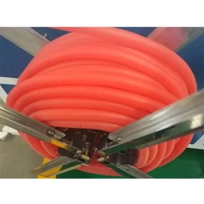PE Single Wall Corrugated Pipe Production Making Line