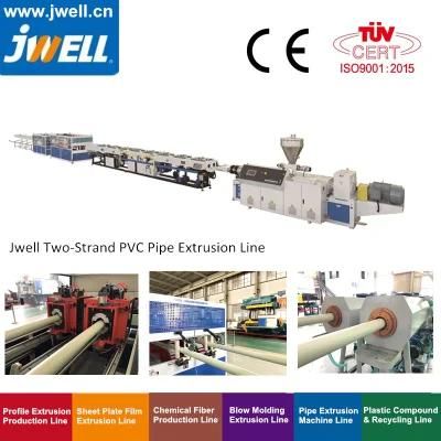 Plastic PE/PP/PC/PVC Plastic Pipe/Plastic Profile Extruder PVC Communication Pipe Extruder ...