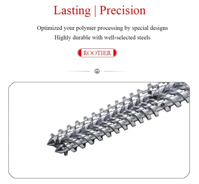 Kts170 350 Windsor Twin Screw Extruder Parallel Screw Barrel