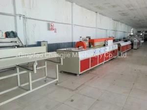 Modern Design Double-Screw Waste Plastic PVC Window and Door Profile Extruder Making ...