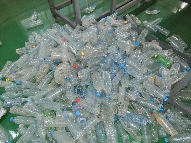 Automatic PET Bottle Label Stripping Removing Separator Machine