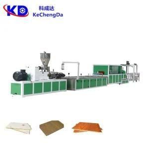 PVC Wood Plastic Decorative Wall Panel Production Line