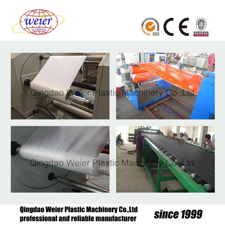 Plasitc PP PE HIPS ABS EVA Composite Sheet Extrusion Machine