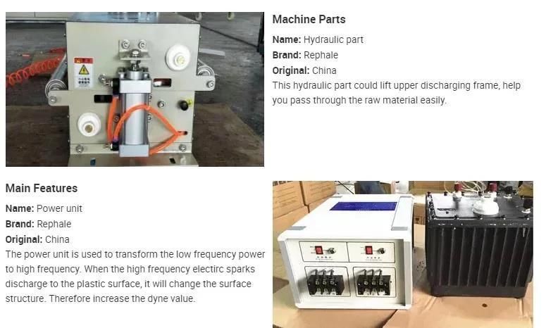 Rephale Brand Corona Treating Device for Web Rolled Films