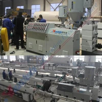 Plastic Extruder Water Supply Pipe Extrusion Line