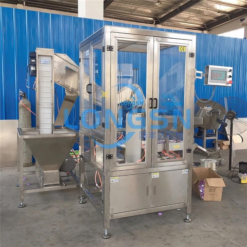 Automation Plastic Cap Wadding Machine Cap Liner Wad Gasket Insert Machinery Supplier