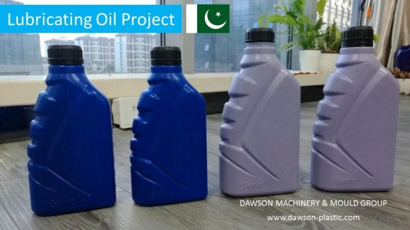 3L HDPE Lubricant Oil Bottle Automatic Blowing Shaping Machine
