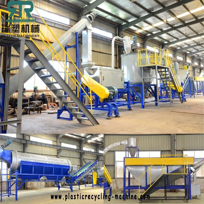 Plastic Pet Bottle Recycling Washing Machine Plant
