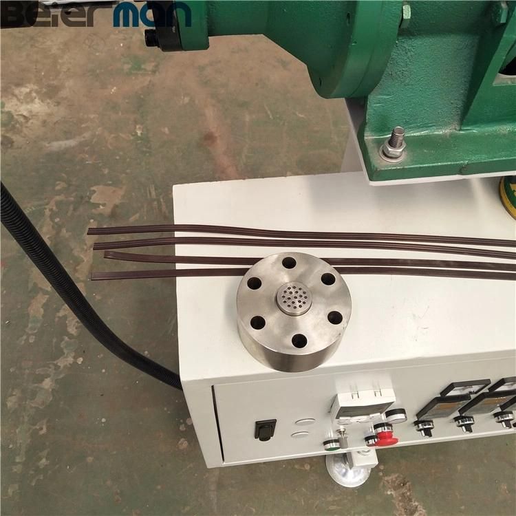 9.5mm*2.5mm Sj Series Single Screw Extrusion Machine Production Line for Making Refrigerator Gasket Megnatic Sealing